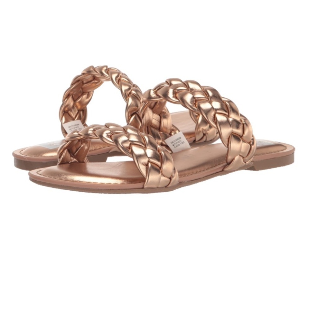 DV Dolce Vita Girls’ Careena Sandal in Rose Gold Size: 2